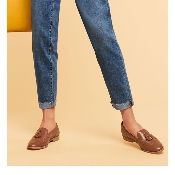 Talbots Shoes - Talbots Leighton Tasseled Nappa Leather Brogue Loafers size 7